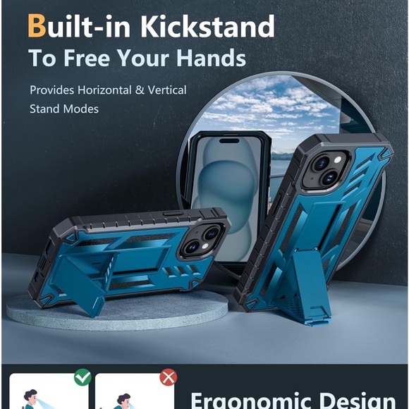 New Apple iPhone Shockproof Protection Hard Phonecase Dual Layer Matte - Picture 4 of 8